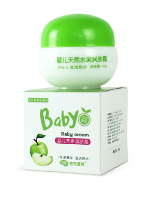 布布寶貝嬰兒天然水果潤(rùn)膚霜(蘋(píng)果)50G