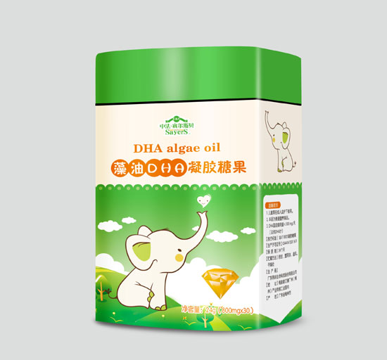 中法賽爾斯貝QS藻油DHA膠丸30粒(鐵盒)