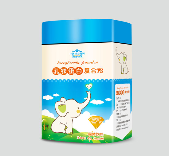 中法賽爾斯貝QS乳鐵蛋白復合粉20袋(鐵盒)