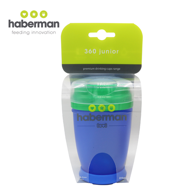 哈伯曼水杯 藍色帶包裝