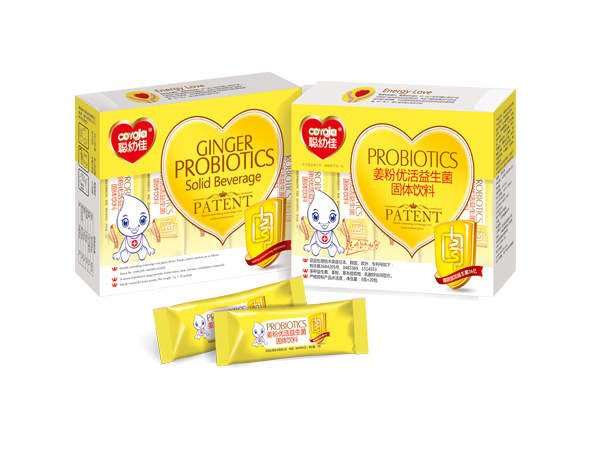 聰幼佳姜粉優(yōu)活益生菌固體飲料