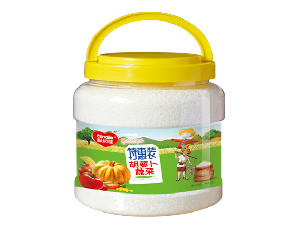 聰幼佳嬰幼兒米粉特惠裝-胡蘿卜蔬菜