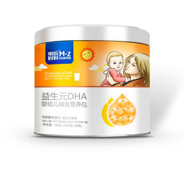 明智媽媽益生元DHA嬰幼兒輔食營(yíng)養(yǎng)包