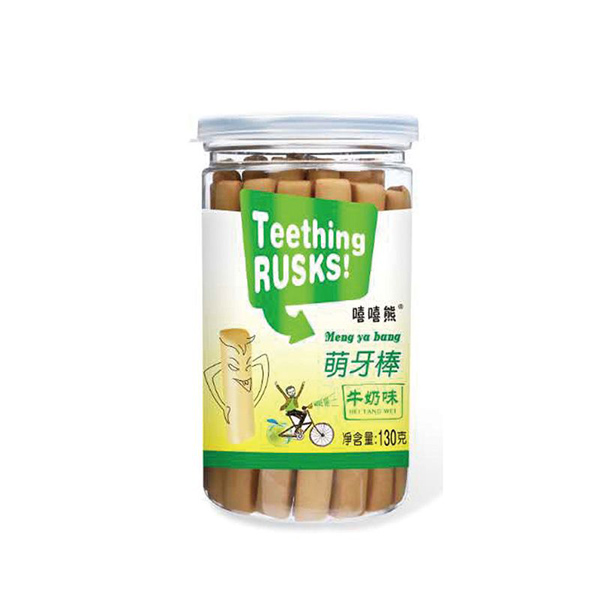 嘻嘻熊130克萌芽棒(牛奶味)