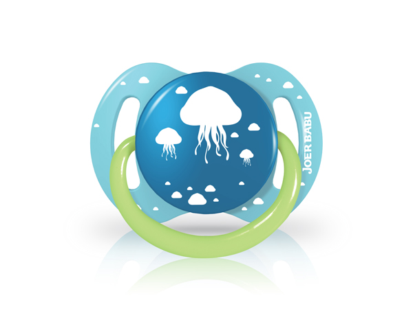 小袋鼠巴布安撫奶嘴藍(lán)色