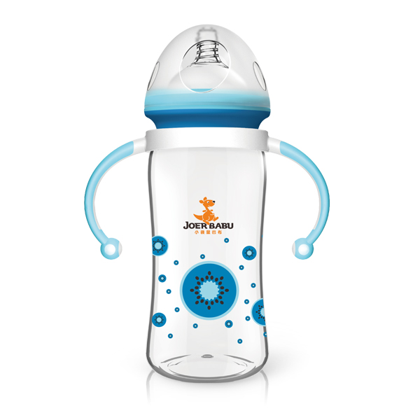 小袋鼠巴布PP奶瓶BP-833 藍色