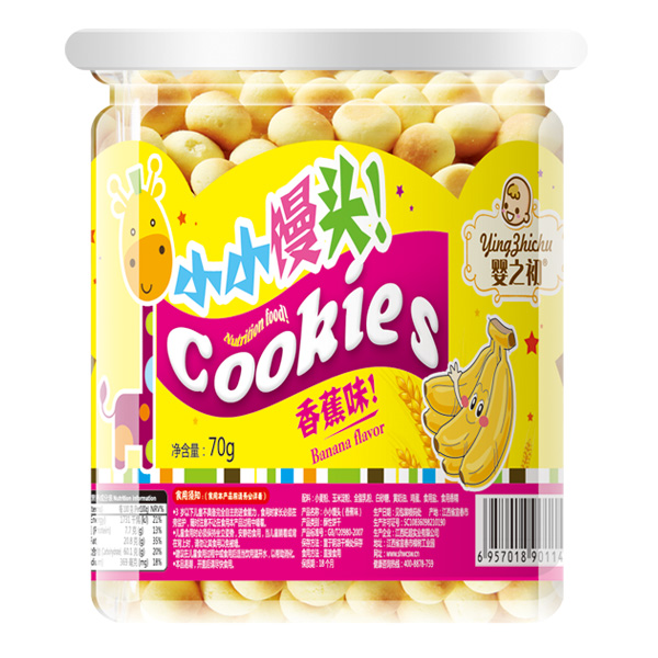 嬰之初小小饅頭香蕉味