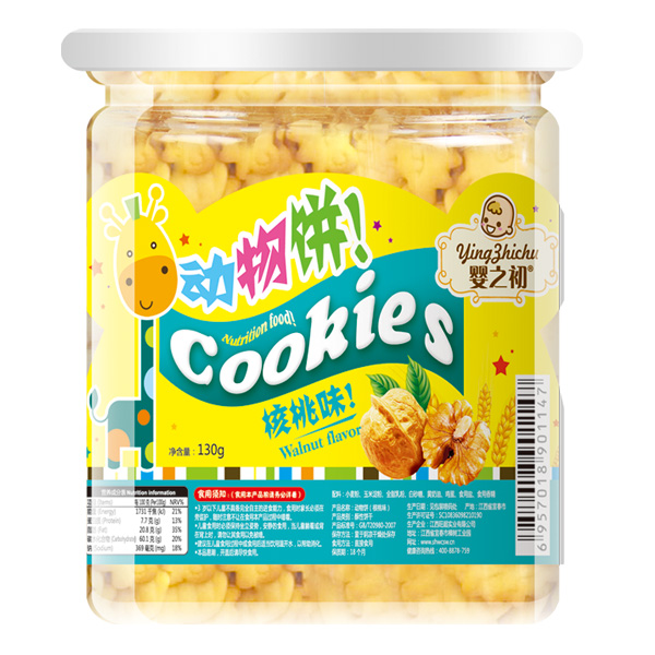 嬰之初動物餅核桃味