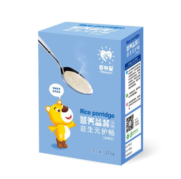 芭布星營(yíng)養(yǎng)益餐米稀-益生元護(hù)暢盒裝