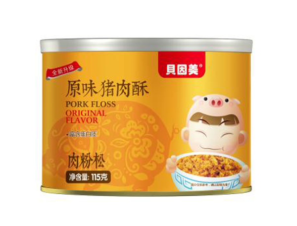 貝因美原味豬肉酥