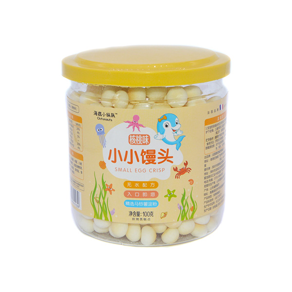 海底小縱隊(duì)小小饅頭核桃味包裝升級(jí)100g