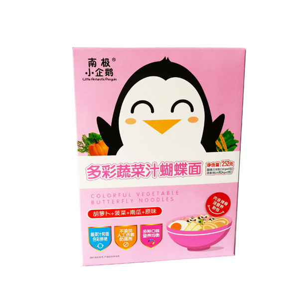 南極小企鵝多彩果蔬汁蝴蝶面(胡蘿卜+菠菜+南瓜+原味).jpg 南極小企鵝多彩果蔬汁蝴蝶面(胡蘿卜+菠菜+南瓜+原味).jpg