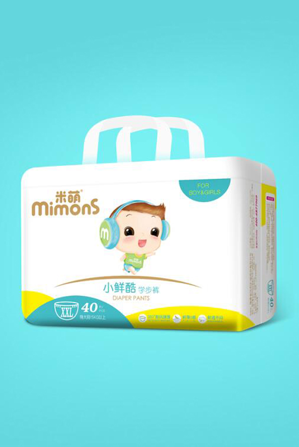 米萌小鮮酷學(xué)步褲XXL40