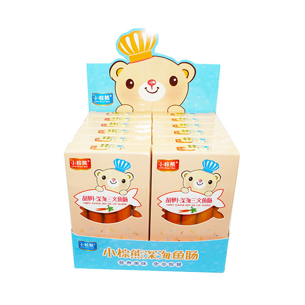 小棕熊胡蘿卜深海三文魚腸盒裝