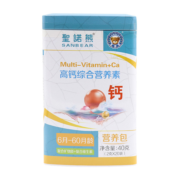 圣諾熊高鈣綜合營養(yǎng)素20袋