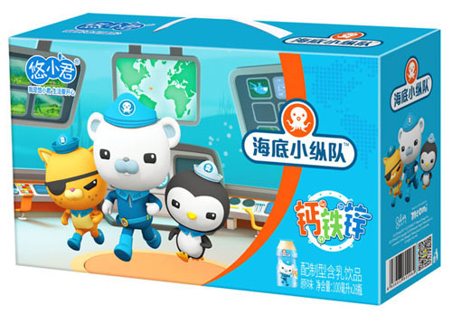 海底小縱隊鈣鐵鋅飲品原味7排