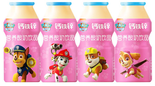 汪汪隊(duì)鈣鐵鋅營(yíng)養(yǎng)酸奶飲品(草莓味)