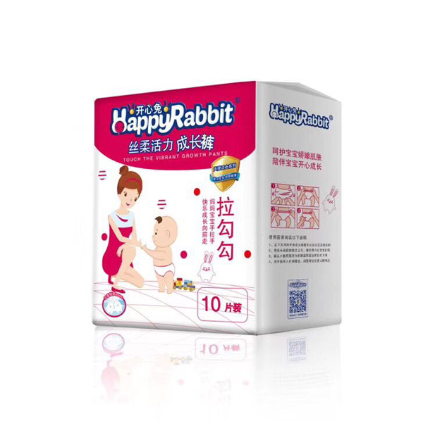 開心兔絲柔活力成長(zhǎng)褲迷你裝