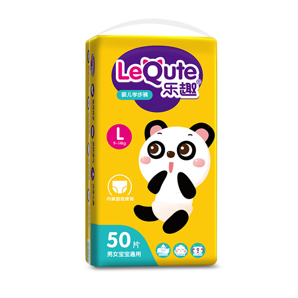 樂(lè)趣嬰兒學(xué)步褲袋裝L50