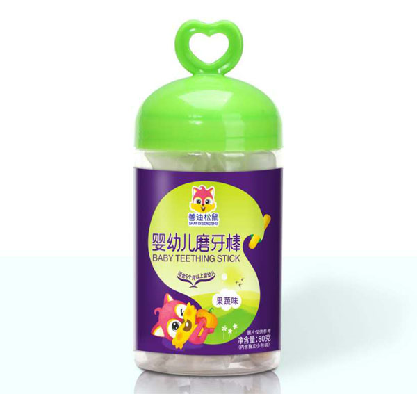 善迪松鼠嬰幼兒磨牙棒-果蔬味