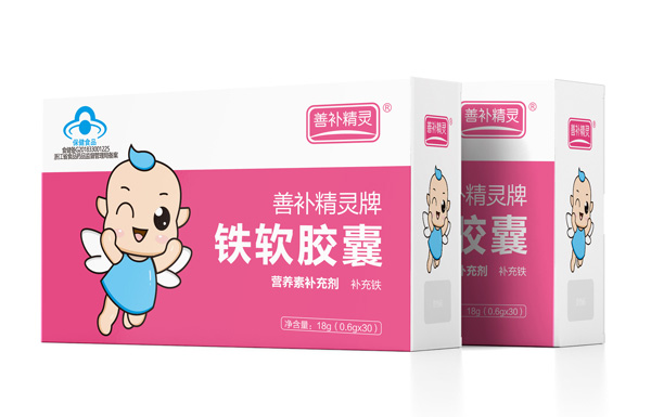 善補精靈牌鐵軟膠囊