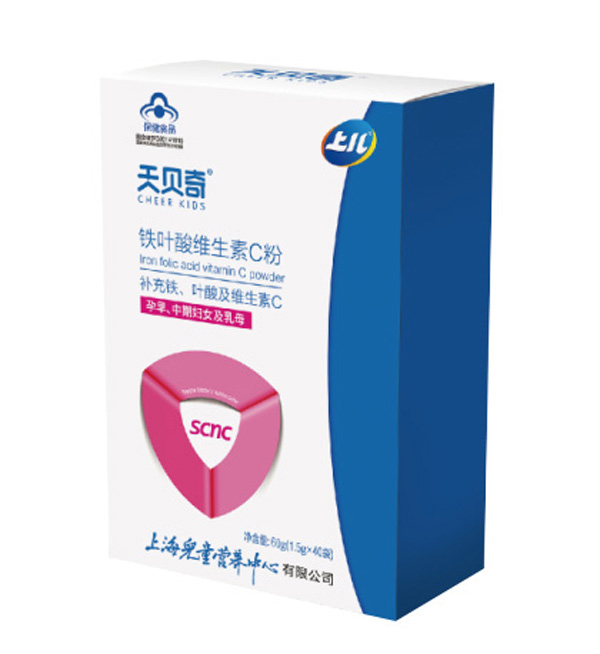 天貝奇鐵葉酸維生素C粉