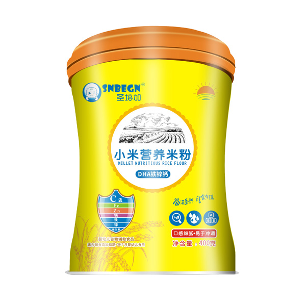 圣培加小米營(yíng)養(yǎng)米粉DHA鐵鋅鈣