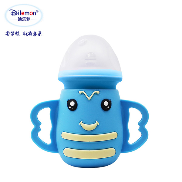 迪樂夢(mèng)高鵬硅玻璃奶瓶5034藍(lán)色