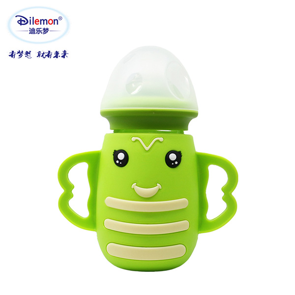 迪樂夢(mèng)高鵬硅玻璃奶瓶5033綠色