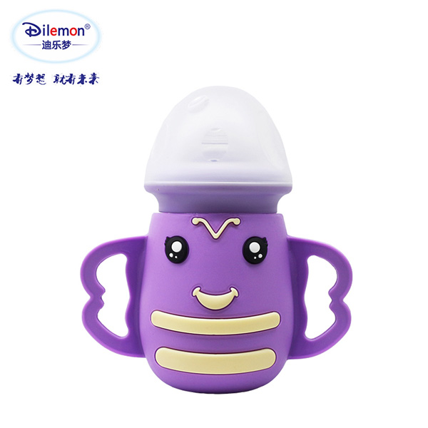 迪樂夢(mèng)高鵬硅玻璃奶瓶5034紫色