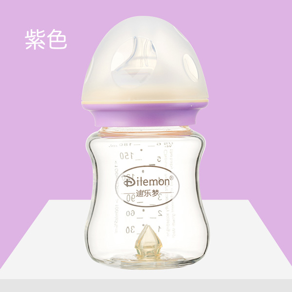 迪樂夢(mèng)高鵬硅玻璃奶瓶5043紫色