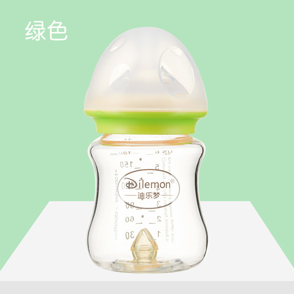 迪樂夢(mèng)高鵬硅玻璃奶瓶5043綠色