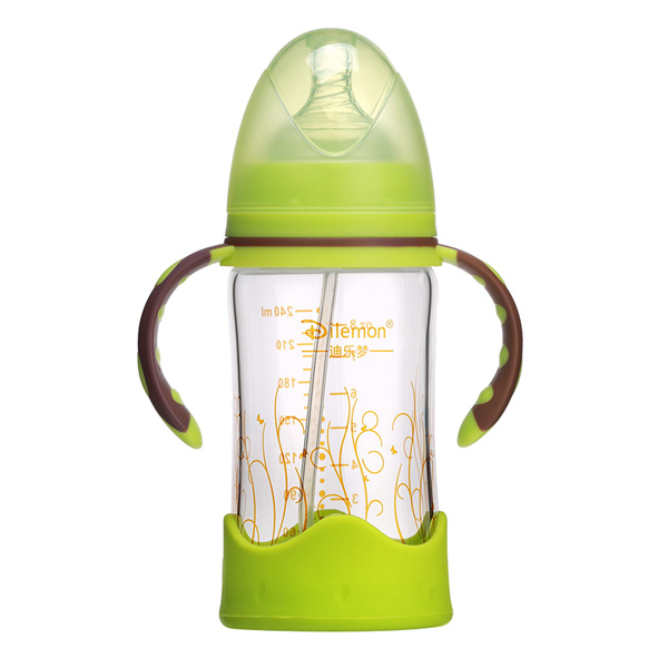 迪樂夢(mèng)高鵬硅玻璃奶瓶5012綠色