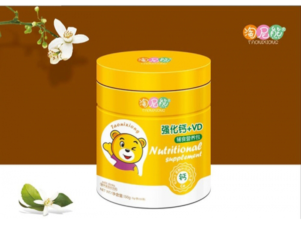 淘尼熊強(qiáng)化鈣+VD輔食營(yíng)養(yǎng)包