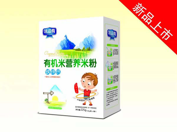 味滋肴有機(jī)營(yíng)養(yǎng)米粉-鐵鋅鈣 盒裝