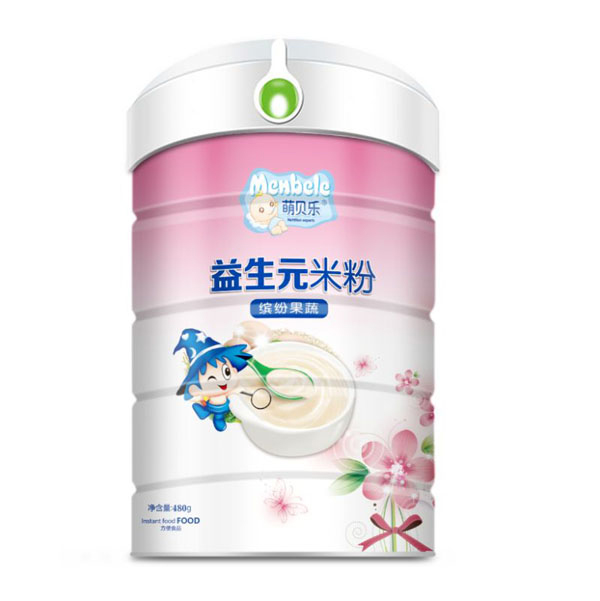 萌貝樂益生元米粉-繽紛果蔬 聽裝