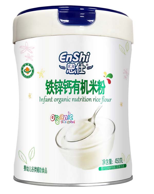 恩仕有機營養(yǎng)米粉 鐵鋅鈣 粉