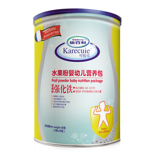 施百利水果粉嬰幼兒營養(yǎng)包(強(qiáng)化鐵)