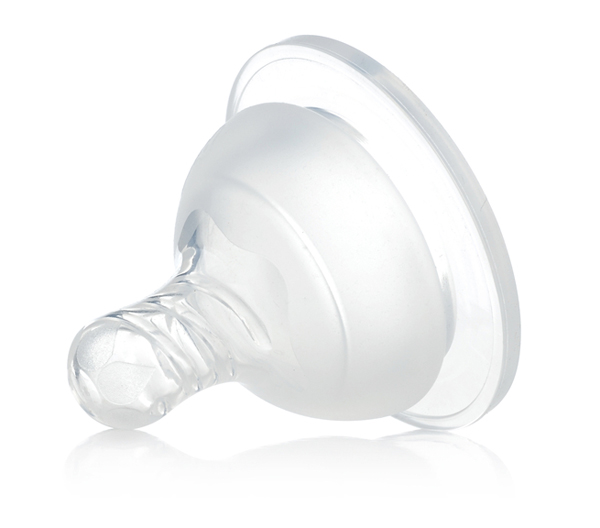 媽咪王子自然實(shí)感寬口硅膠奶嘴