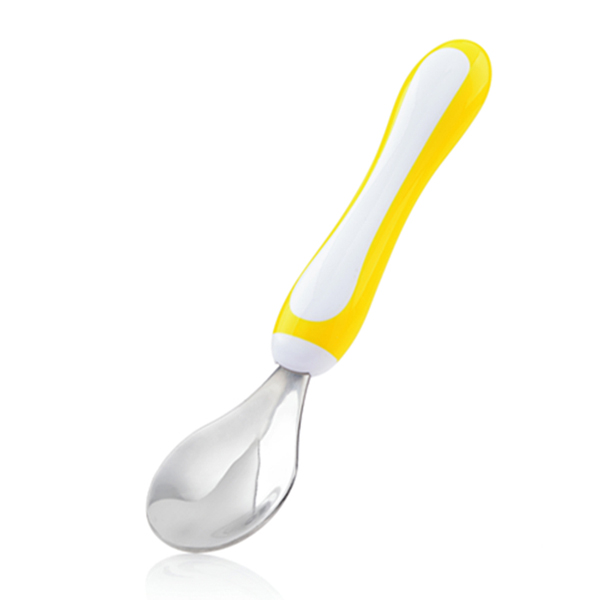 媽咪王子不銹鋼勺子 黃色