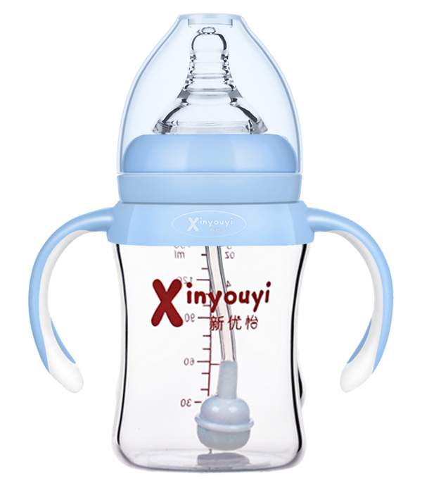 新優(yōu)怡玻璃奶瓶1145-藍(lán)色