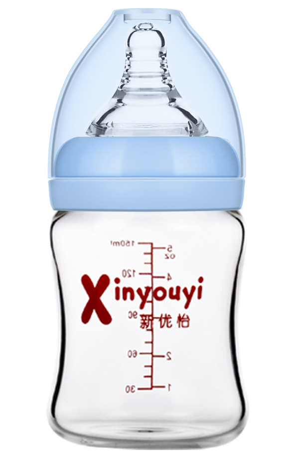 新優(yōu)怡玻璃奶瓶1116 藍(lán)色
