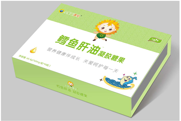 小葵花課堂鱈魚(yú)肝油凝膠糖果