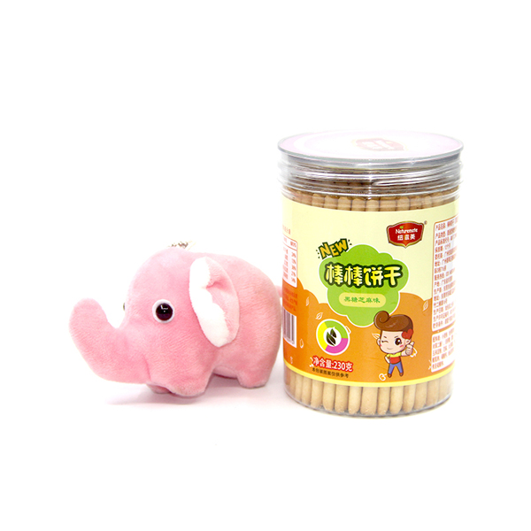 紐滋美棒棒餅干 黑糖芝麻味230g