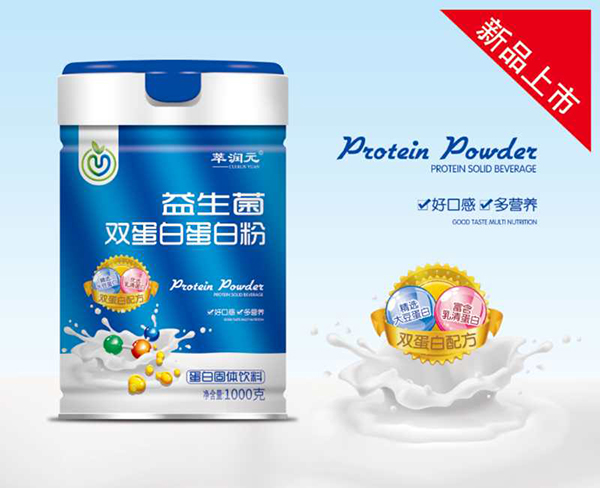 萃潤(rùn)元益生菌雙蛋白蛋白粉