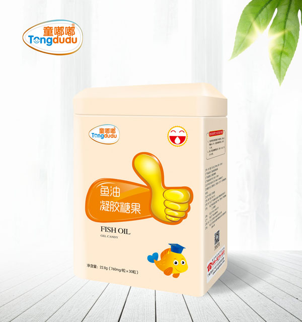 童嘟嘟魚(yú)油凝膠糖果 方聽(tīng)