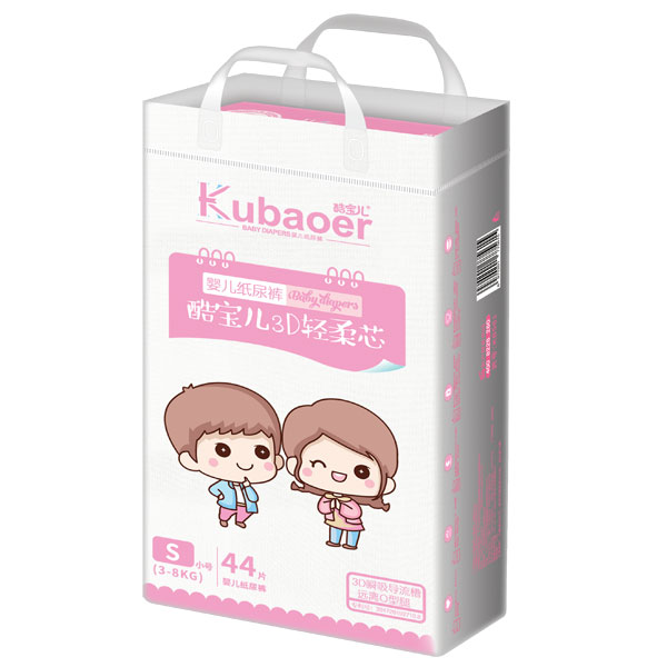 酷寶兒3D輕柔芯紙尿褲S44