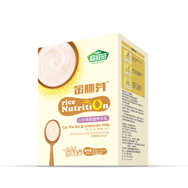 超級(jí)冠金胚芽小米果蔬米乳