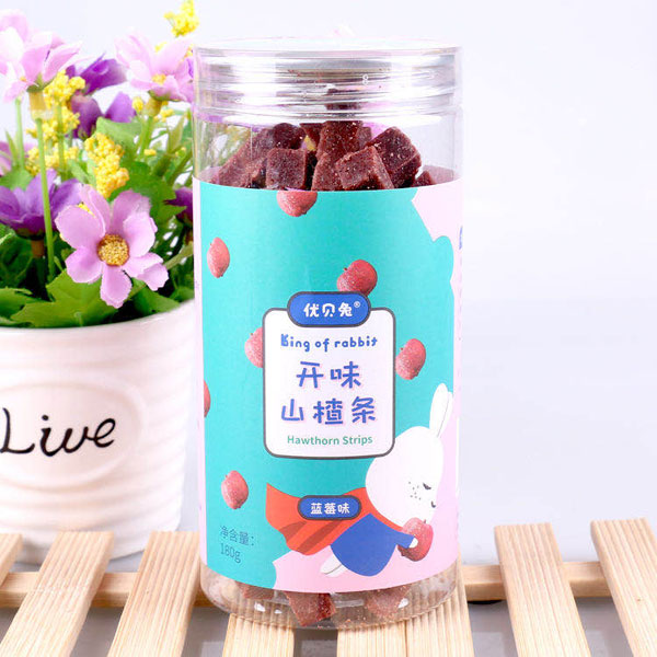 優(yōu)貝兔開(kāi)味山楂條-藍(lán)莓味