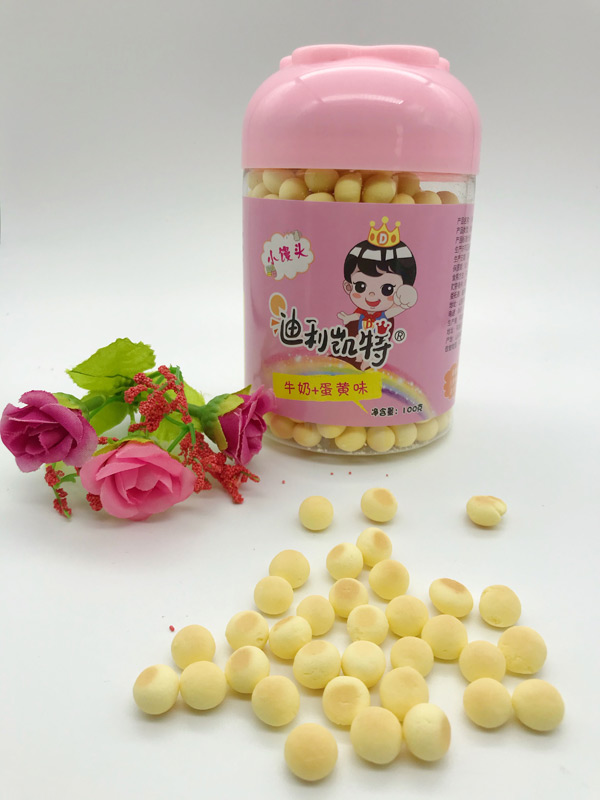 迪利凱特小饅頭-牛奶+蛋黃味圖